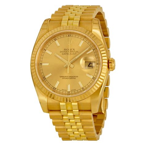 rolex.datejust gold|Rolex all gold Datejust.